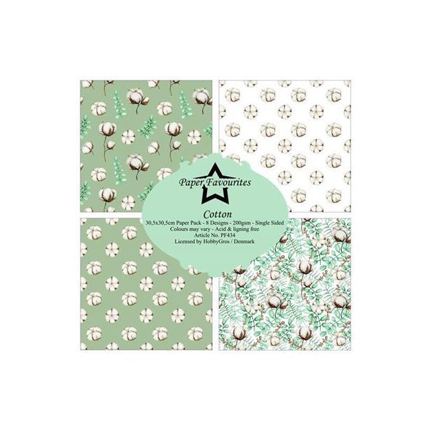 Paper Favourites - Blok 12" - Cotton