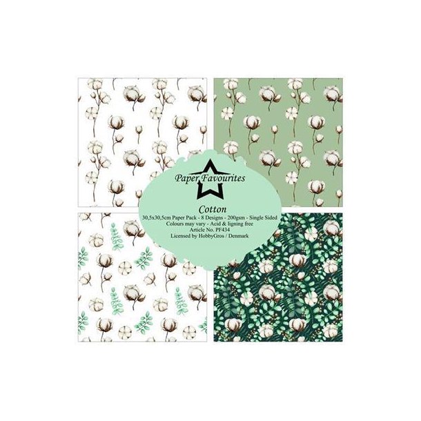 Paper Favourites - Blok 12" - Cotton