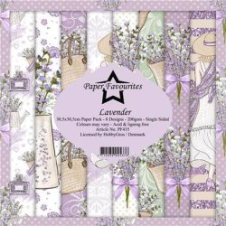 Paper Favourites - Blok 12" - Lavender