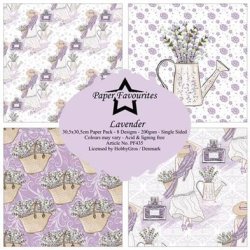 Paper Favourites - Blok 12" - Lavender