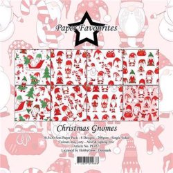 Paper Favourites - Blok 12" - "Christmas Gnomes"  - Julefigurer