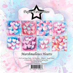 Paper Favourites - Blok 6'' - Skumfidushjerter