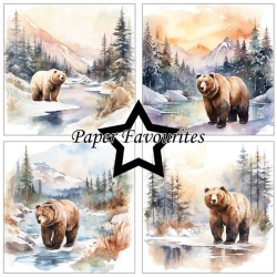 Paper Favourites - Blok 6'' - Winter Scene