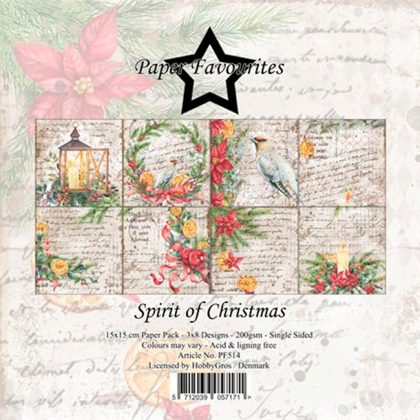 Paper Favourites - Blok 6'' - Spirit of Christmas