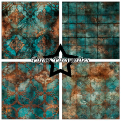 Paper Favourites - Blok 6'' - Patina