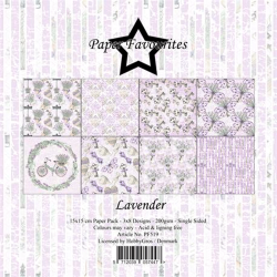 Paper Favourites - Blok 6'' - Lavender