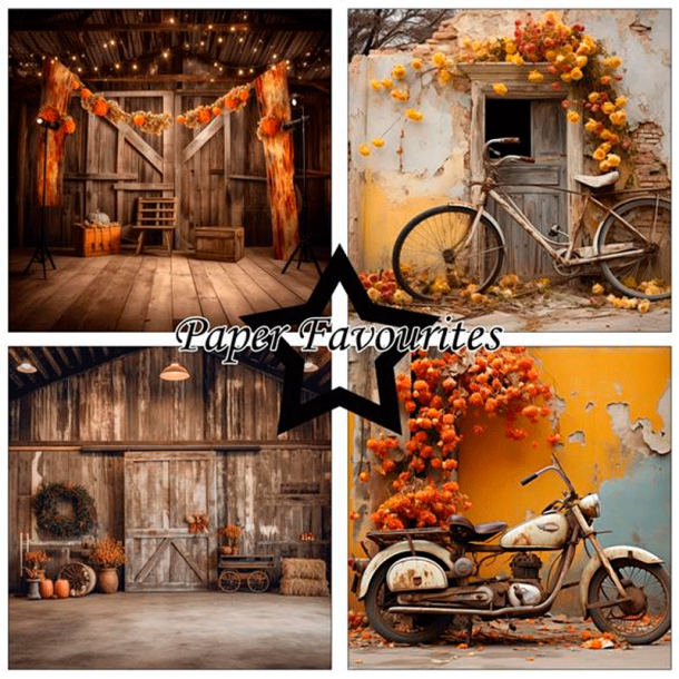 Paper Favourites - Blok 6'' - Retro