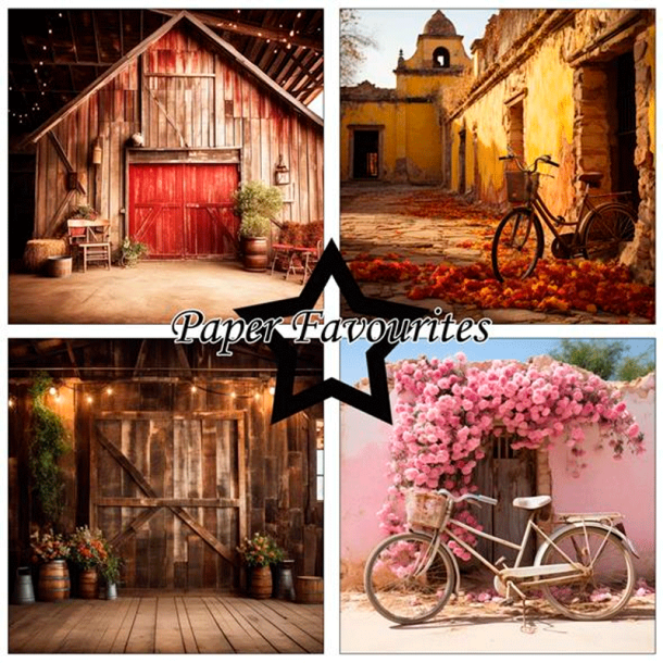 Paper Favourites - Blok 6'' - Retro