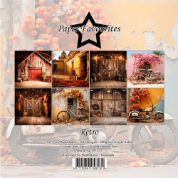 Paper Favourites - Blok 6'' - Retro