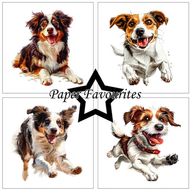 Paper Favourites - Blok 6'' - Farmdogs / Grdhunde