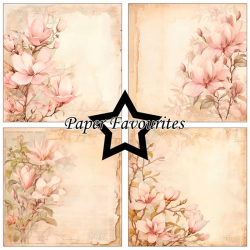 Paper Favourites - Blok 6'' - Pink Magnolia