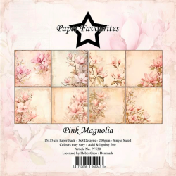 Paper Favourites - Blok 6'' - Pink Magnolia