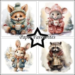 Paper Favourites - Blok 6'' - Winter Cuteness / Vinter nuttet