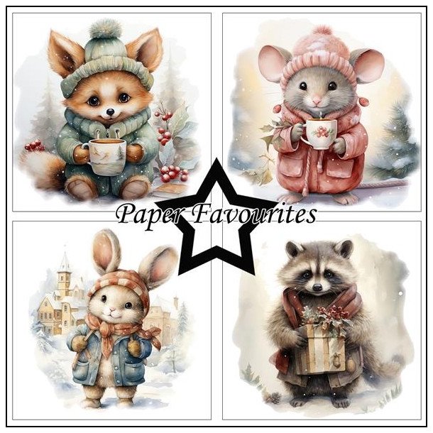 Paper Favourites - Blok 6'' - Winter Cuteness / Vinter nuttet