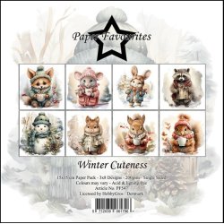 Paper Favourites - Blok 6'' - Winter Cuteness / Vinter nuttet