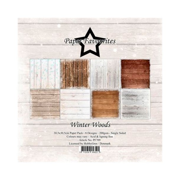 Paper Favourites - Blok 12" - Winter Woods