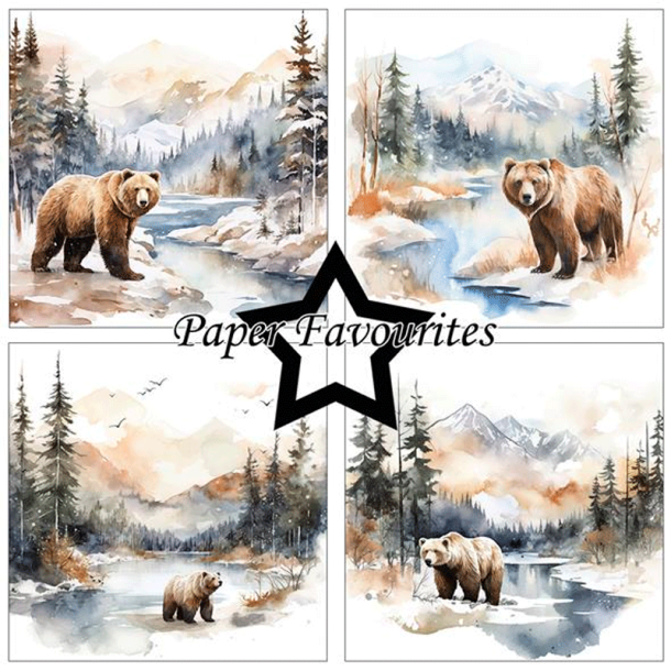 Paper Favourites - Blok 12'' - Winter Scene