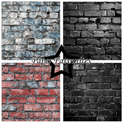 Paper Favourites - Blok 12'' - Brick wall