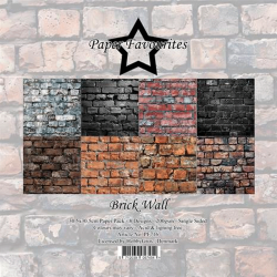 Paper Favourites - Blok 12'' - Brick wall
