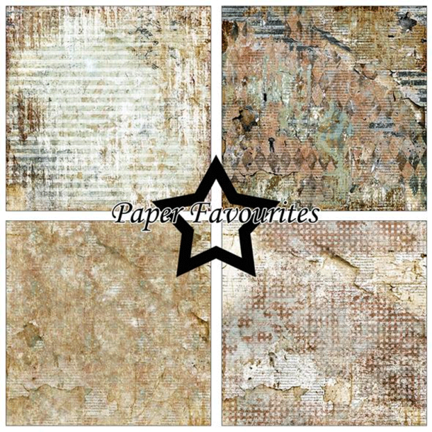 Paper Favourites - Blok 12'' - Grunge