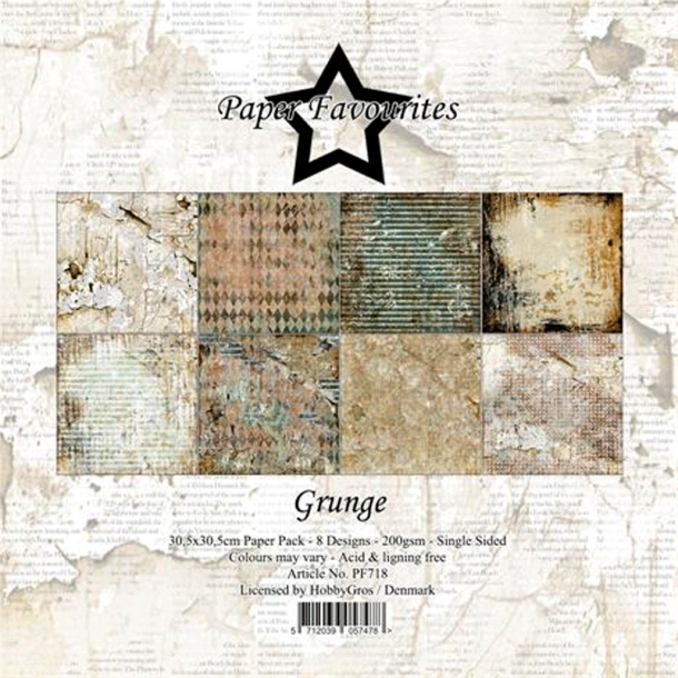 Paper Favourites - Blok 12'' - Grunge