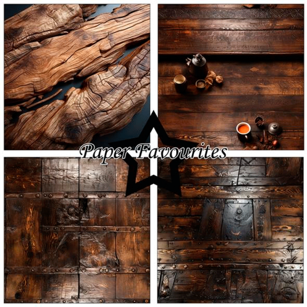 Paper Favourites - Blok 12'' - Woodwall / Trvg