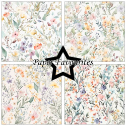 Paper Favourites - Blok 12'' - Spring Flowers / Forrsblomster