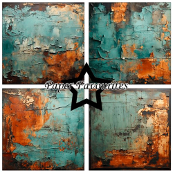 Paper Favourites - Blok 12'' - Rusty Copper