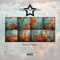 Paper Favourites - Blok 12'' - Rusty Copper