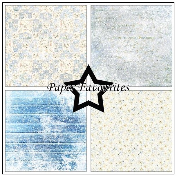 Paper Favourites - Blok 12'' - Beauty of Winter / Sknheden af vinter
