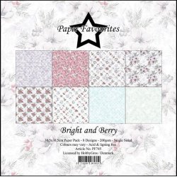 Paper Favourites - Blok 12'' - Bright and Berry / Lyse Br
