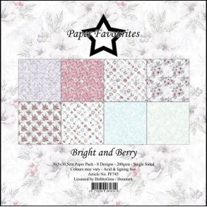 Paper Favourites - Blok 12'' - Bright and Berry / Lyse Br