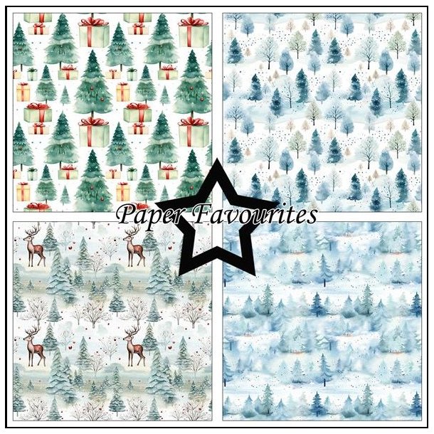 Paper Favourites - Blok 12'' - Christmas Scenes / Julescener