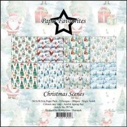 Paper Favourites - Blok 12'' - Christmas Scenes / Julescener