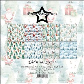 Paper Favourites - Blok 12'' - Christmas Scenes / Julescener