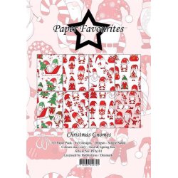 Paper Favourites - Blok A5 - Christmas Gnomes / Julenisser