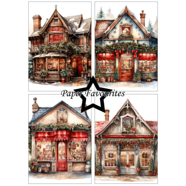 Paper Favourites - Blok A5 - Julehus