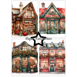 Paper Favourites - Blok A5 - Julehus