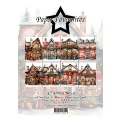 Paper Favourites - Blok A5 - Julehus