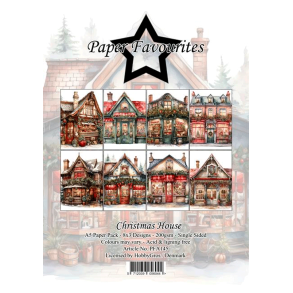 Paper Favourites - Blok A5 - Julehus