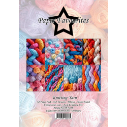 Paper Favourites - Blok A5 - Strikkegarn