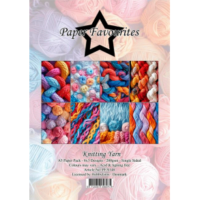 Paper Favourites - Blok A5 - Strikkegarn