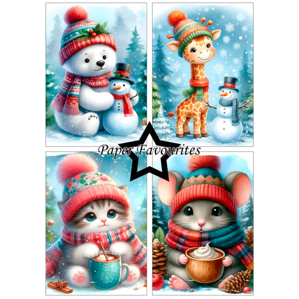 Paper Favourites - Blok A5 - Cute Christmas