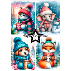 Paper Favourites - Blok A5 - Cute Christmas