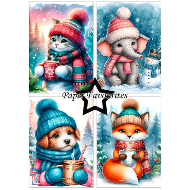 Paper Favourites - Blok A5 - Cute Christmas