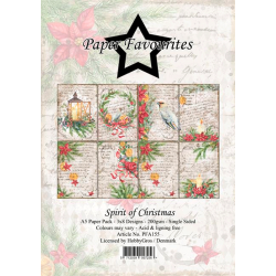 Paper Favourites - Blok A5 - Spirit of Christmas
