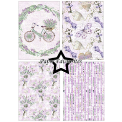 Paper Favourites - Blok A5 - Lavender