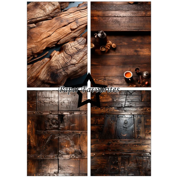 Paper Favourites - Blok A5 - Woodwall / Trvg