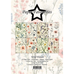 Paper Favourites - Blok A5 - Wild Flower / Wilde Blomster