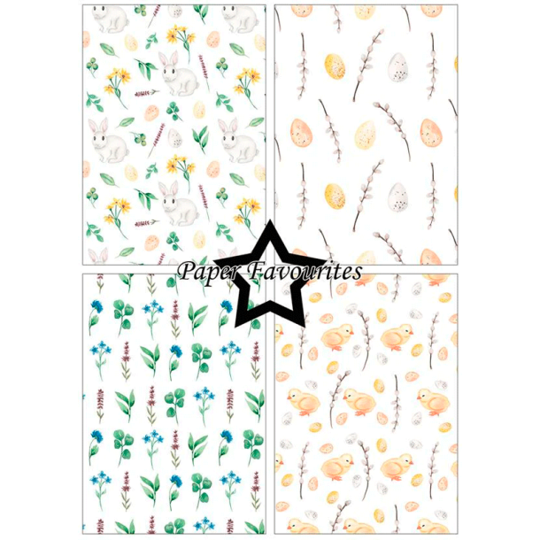 Paper Favourites - Blok A5 - Watercolour Easter / Akvarel Pske
